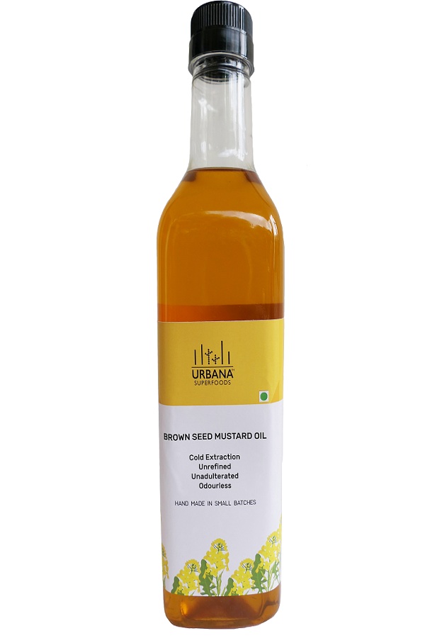 Cold Pressed Additive Free Odourless Mustard Oil